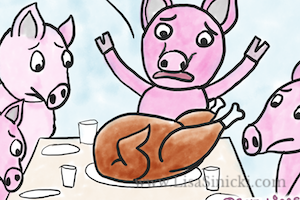 No pork for the pigs Lisa Sinicki
