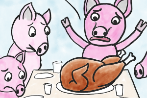 no pork for pigs Lisa Sinicki