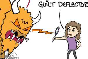 you should guilt deflector Lisa Sinicki comics
