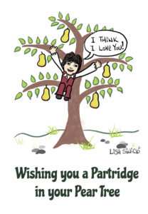 Wishing you a partridge in your pear tree comic