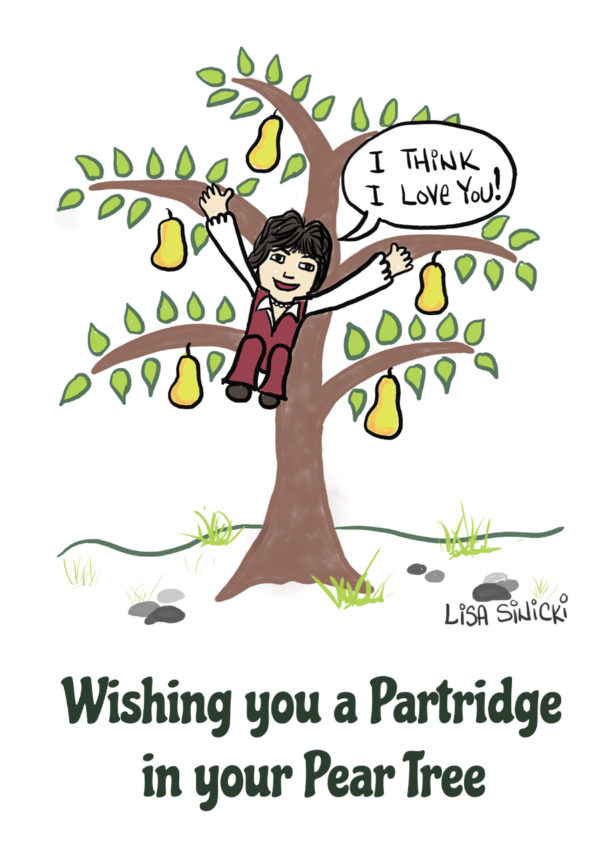 Wishing you a partridge in your pear tree comic